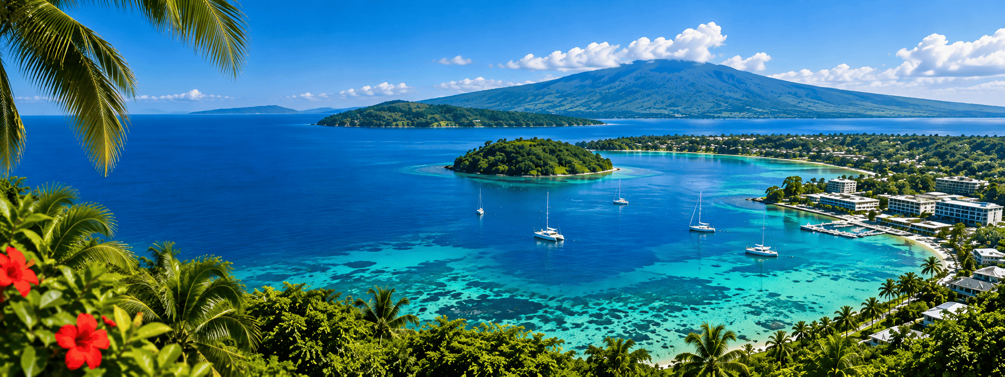 Vanuatu coastline